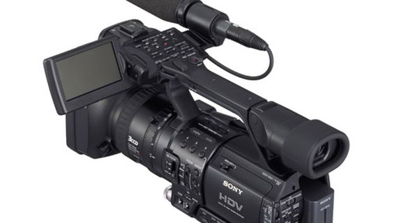 Видеозаснемане с втора професионална видеокамера Sony HVR-Z1