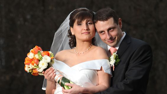 Заснемане на сватба - късметът се усмихна на Силвана и Димитър.