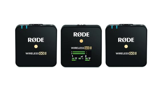 Комплект безжична брошка и рекордер Rode Wireless GO II 